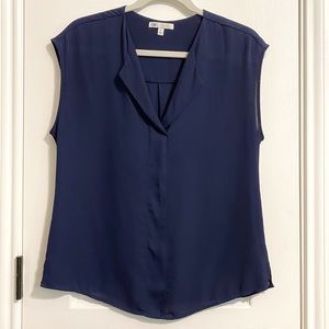 DR2 Blouse Size SP Color Navy Blue